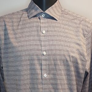Vince Camuto Checkered Shirt Slim Fit
